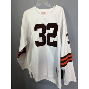 1964 AUTHENTIC VINTAGE JIM BROWN CLEVELAND BROWNS JERSEY 52 MITCHELL NESS